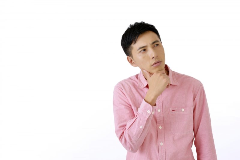 悩む男性②